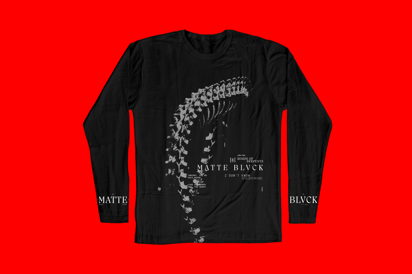 HOUSE OF SERPENTS LONG SLEEVE TEE